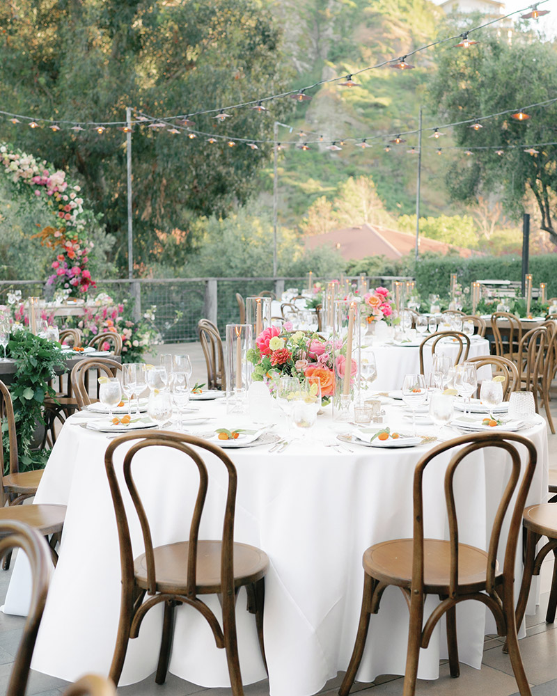 Dining set up. 